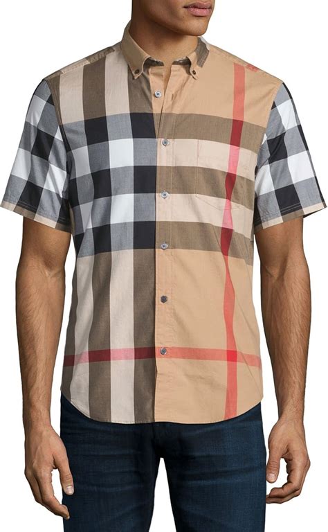 burberry shirt red|authentic burberry shirt.